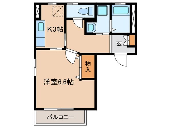 エムシャトーの物件間取画像